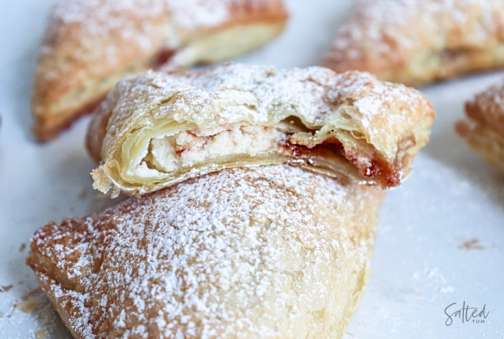 Guava and cheese pastries